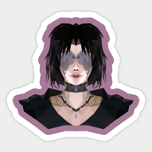 Triangle Maiden Sticker by hoodwinkedfool